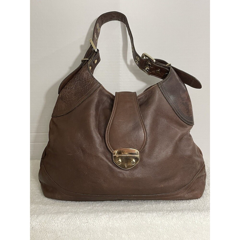 Foley + Corinna Large Leather Hobo Bag. Brown BEAUTIFUL!
